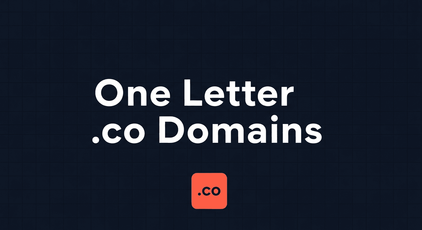 Here is Who Owns all 26 One Letter .co Domain Names